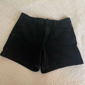 White House Black Market Dark Denim Shorts